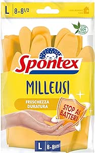 guanti spontex gialli